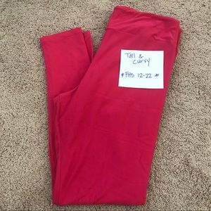 LuLaRoe Magenta Leggings